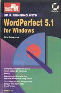 Up & Running With Wordperfect For Windows