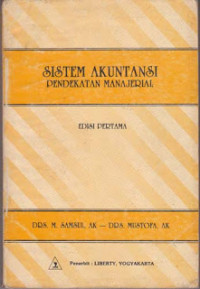 Sistem Akuntansi Pendekatan Manajerial