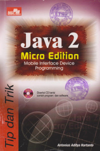Tip dan Trik Java 2 Micro Edition: mobile interface device programming