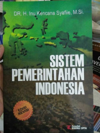 Sistem Pemerintahan Indonesia