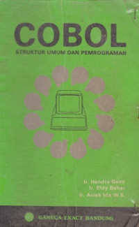 Cobol: struktur umum dan pemrograman