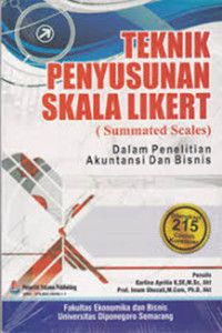 Teknik Penyusunan Skala Likert ( summated scales )