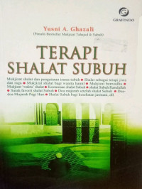 Terapi Shalat Subuh