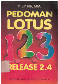 Pedoman Lotus 1-2-3 Release 2.4