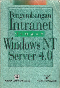 Pengembangan Intranet Dengan Windows NT Server 4.0