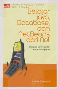 Belajar Java, Database dan NetBeans dari Nol